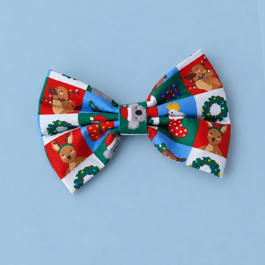 Xmas Aussie Friends Bowtie