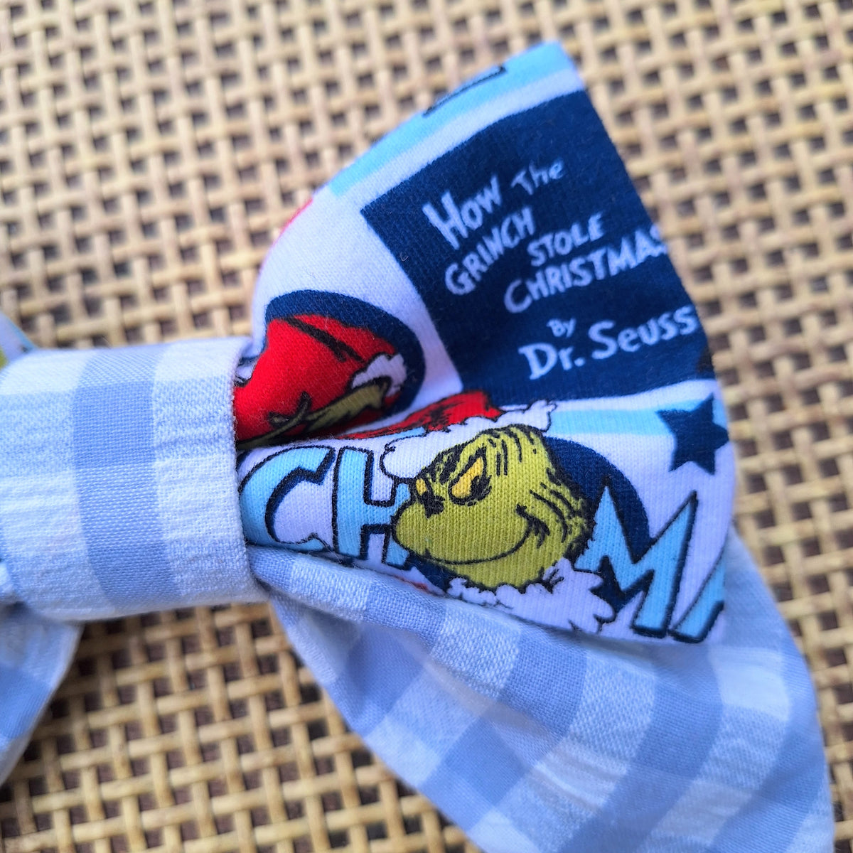 The Retro Grinchmas Bow
