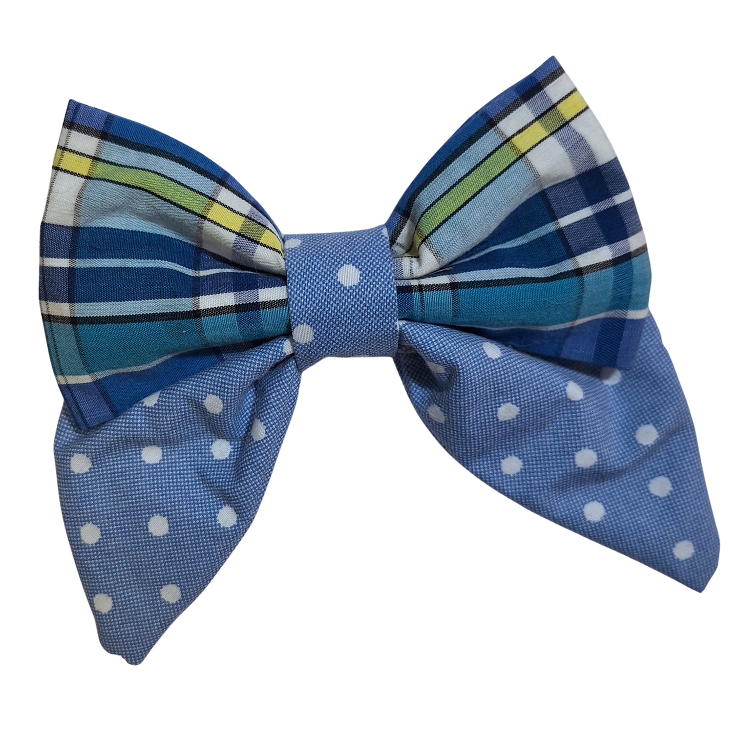 Blue Picnic Sailor Bow