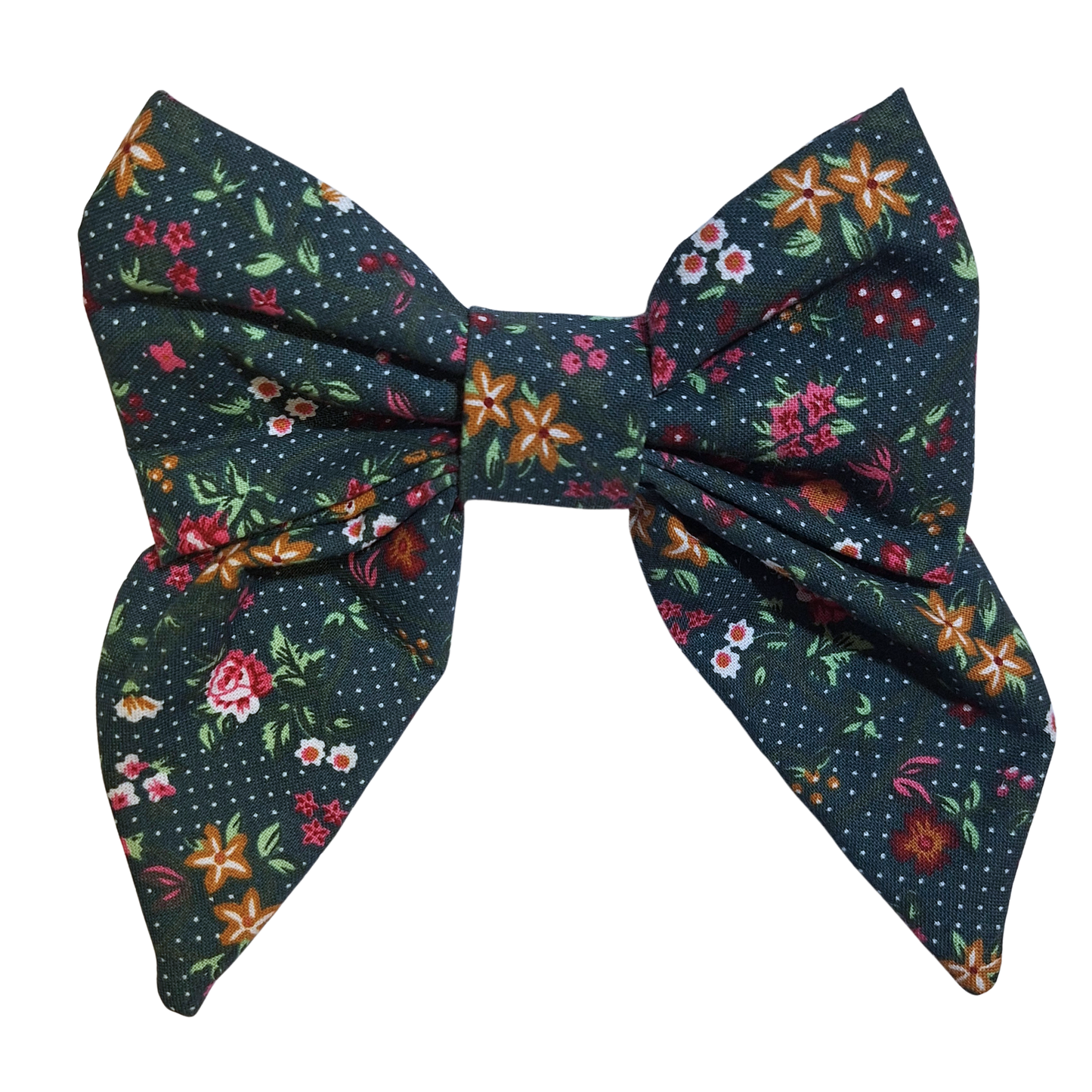 Vintage Green Meadow Bow