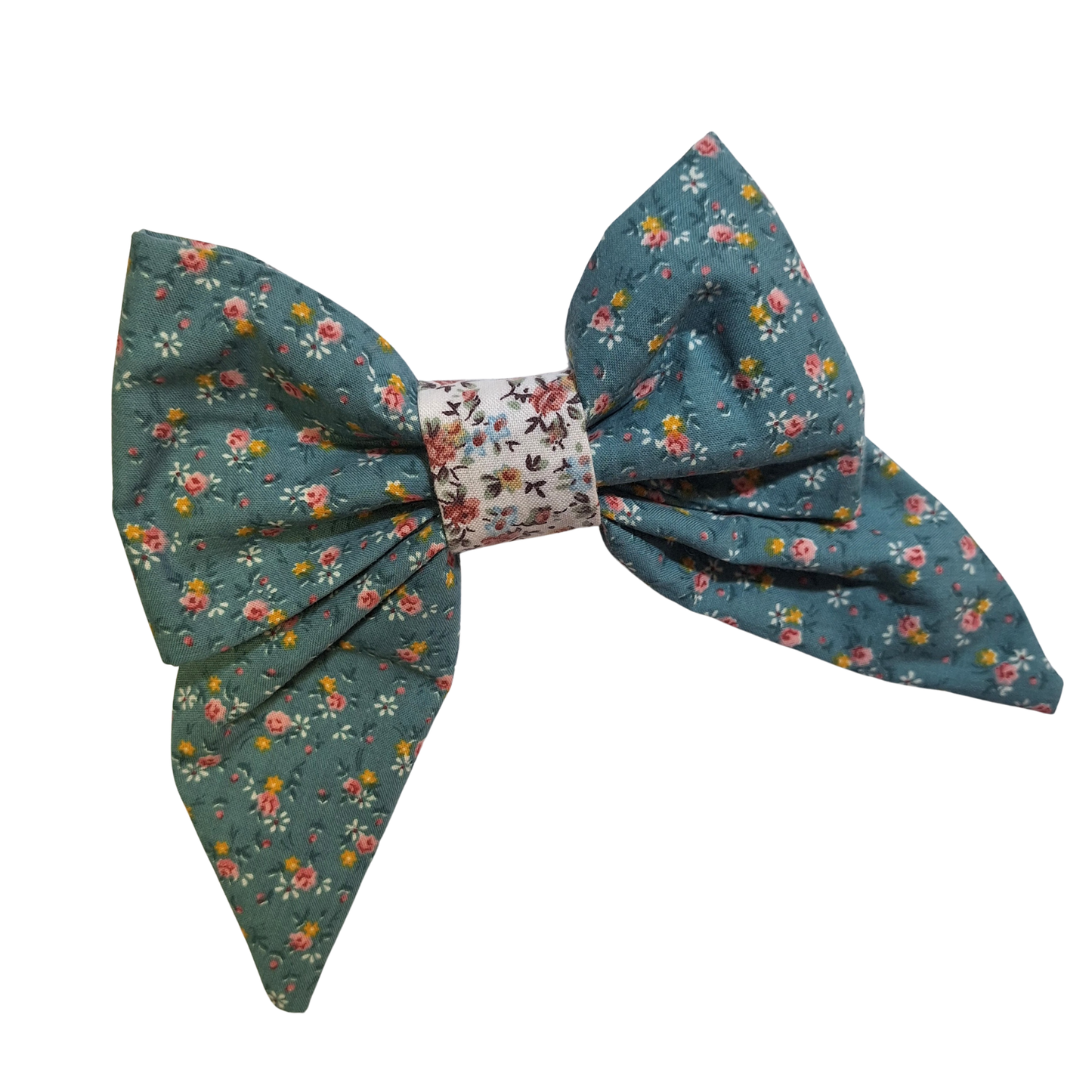 Sage Chintz Sailor Bow
