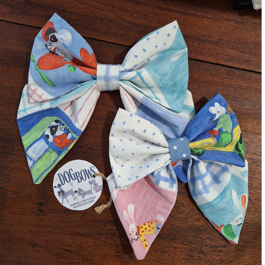 Hop on Board Sailor Bow