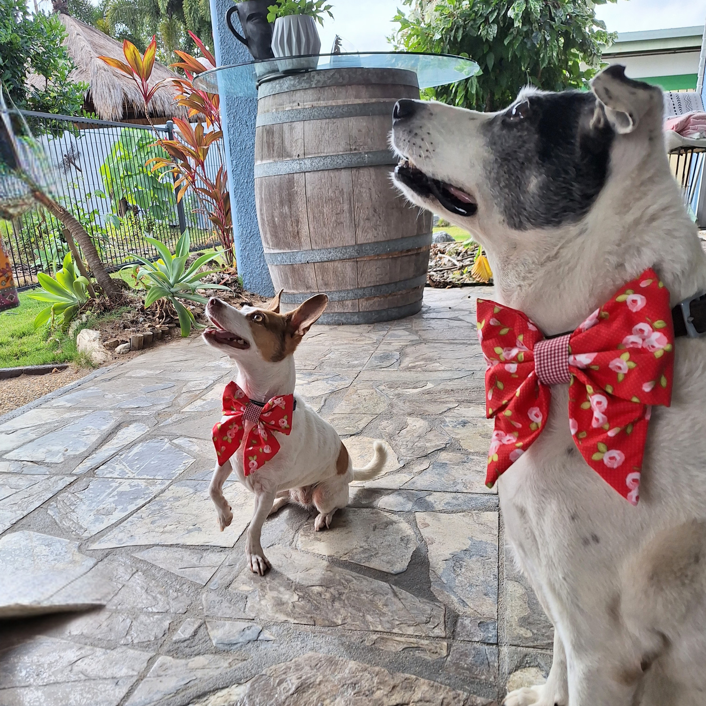 English Country Floral Bow