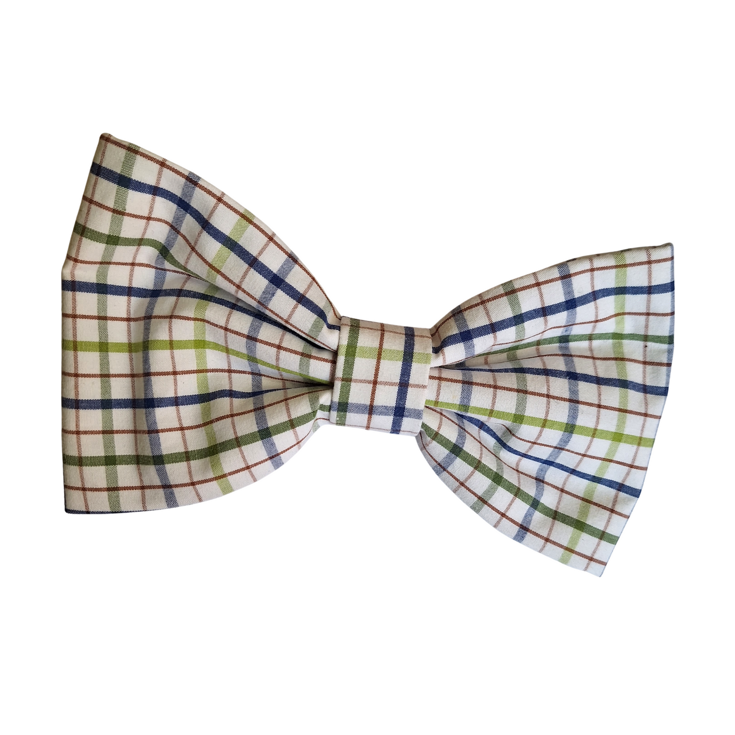 Dog Park Plaid Bow