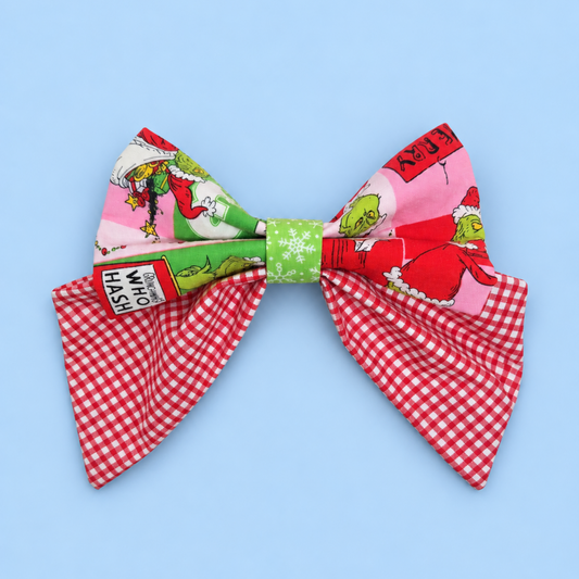 The Grinch Bow