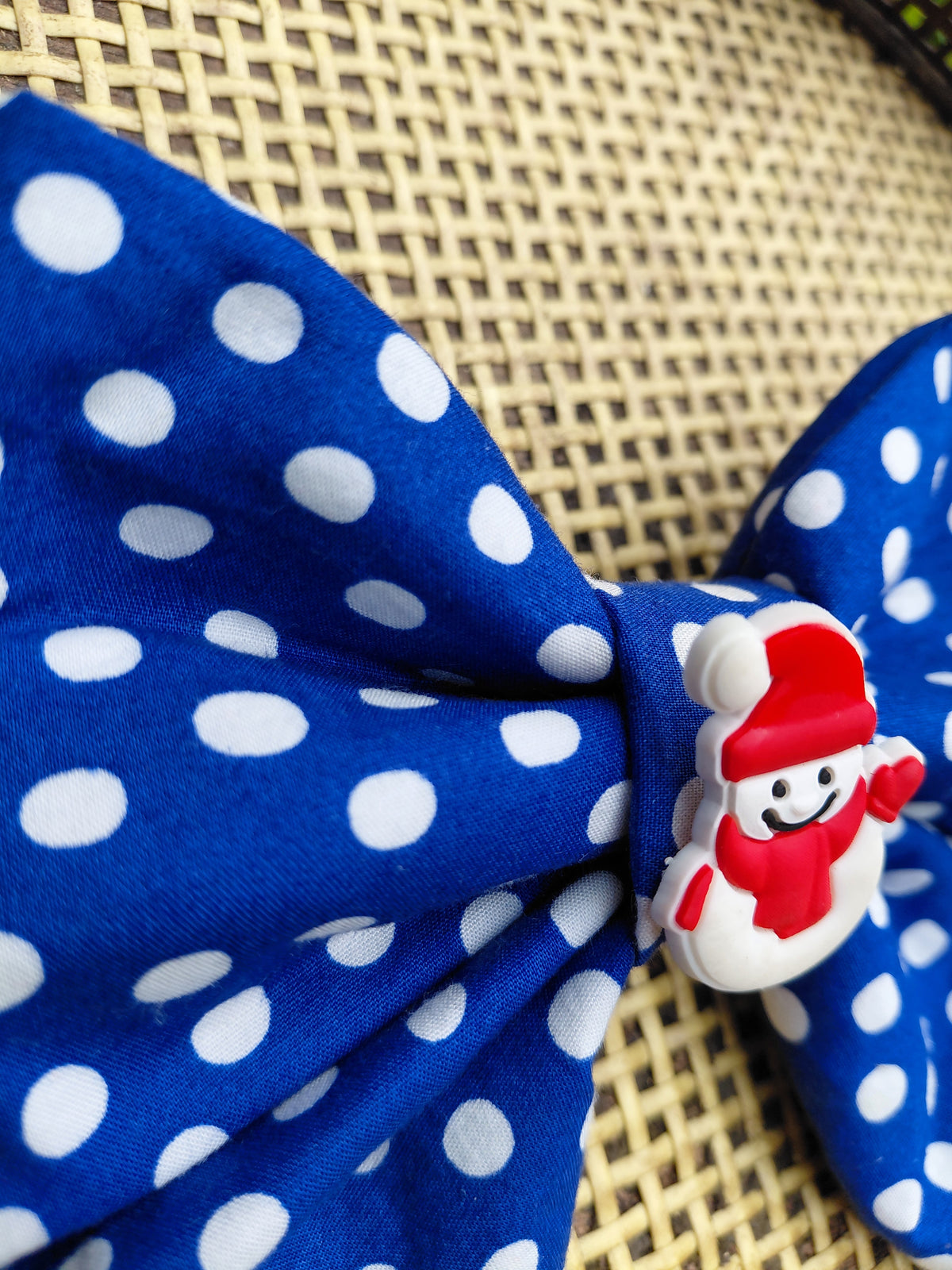 Snowy White Christmas Bow