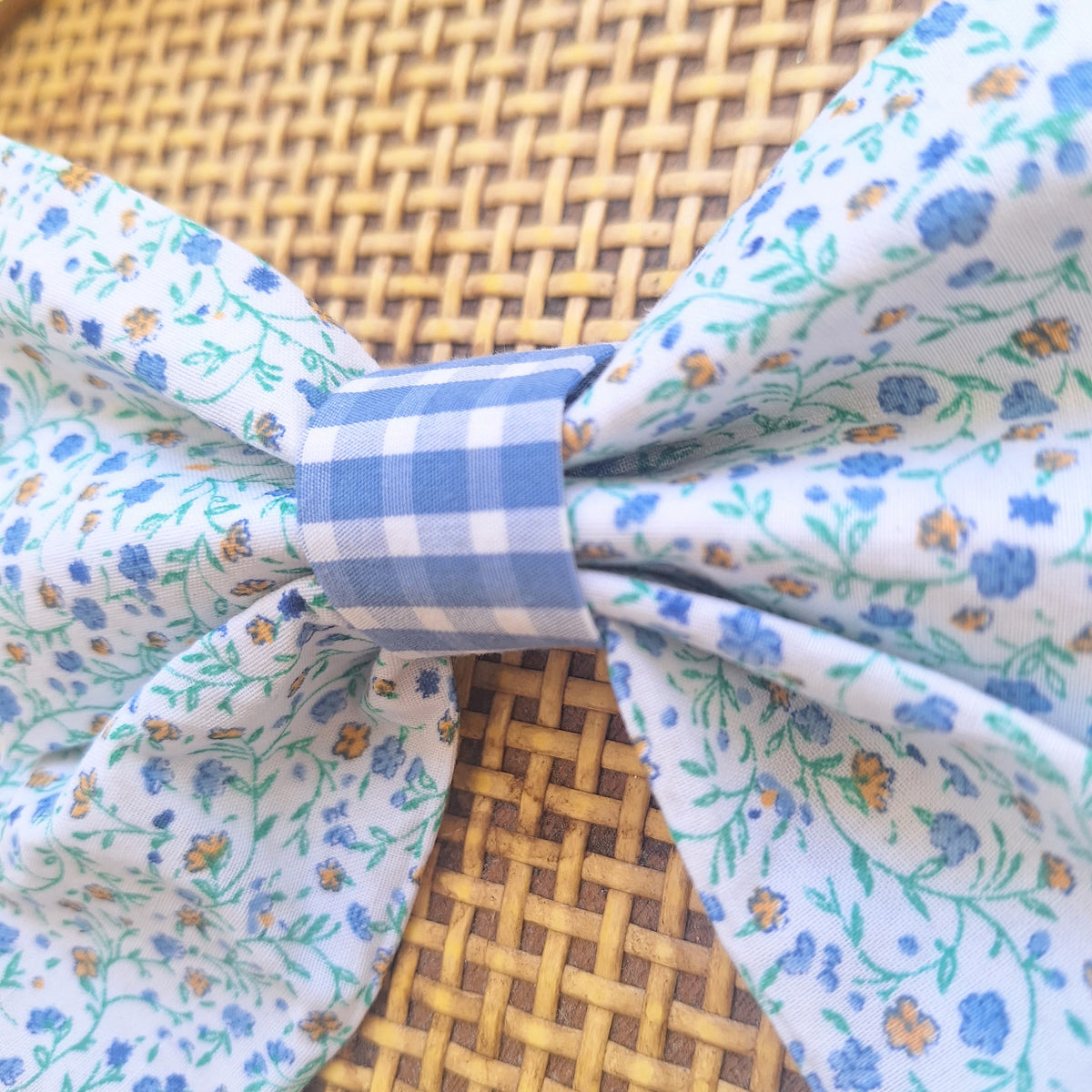 Rambling Blue Sailor Bow