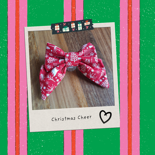 Christmas Cheer Sailor Bow