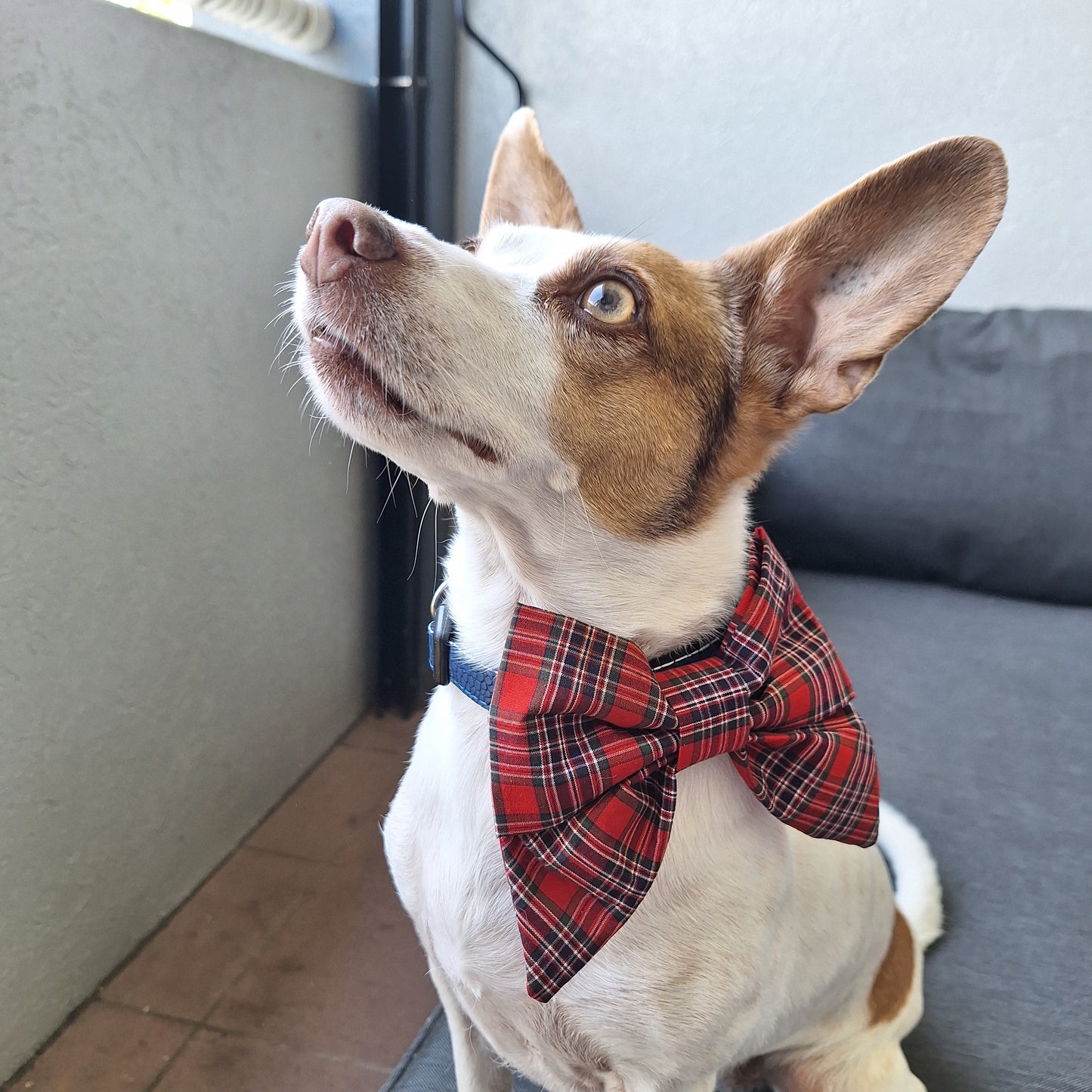 Picnic Plaid Sailor Bow