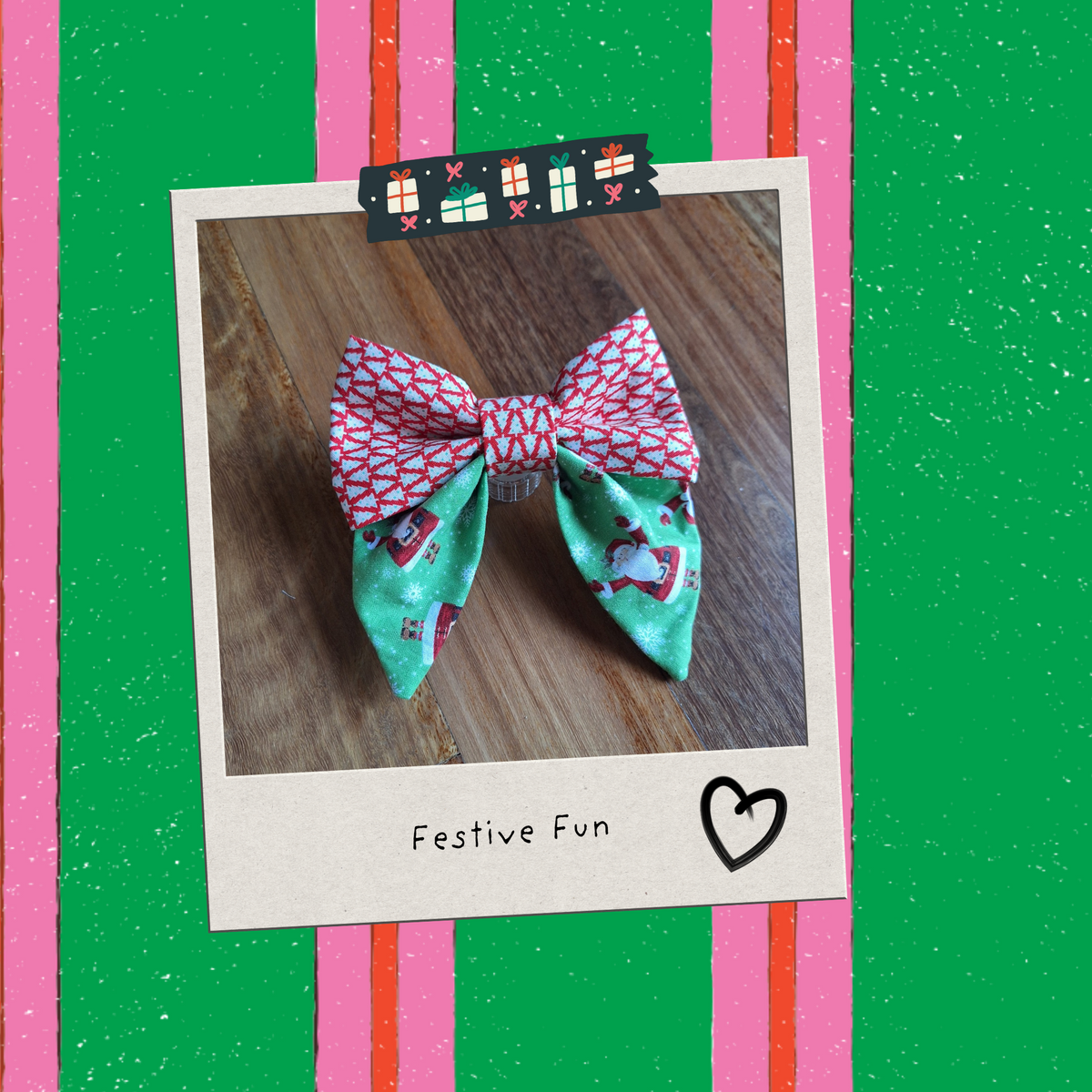 Festive Fun Sailor Bow