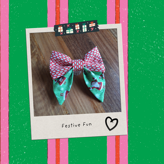 Festive Fun Sailor Bow
