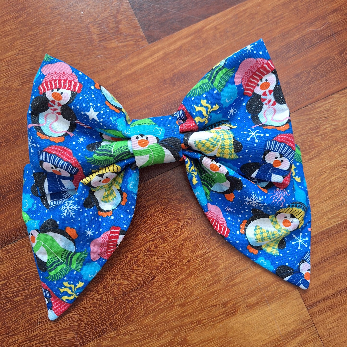 North Pole Penguins Bow