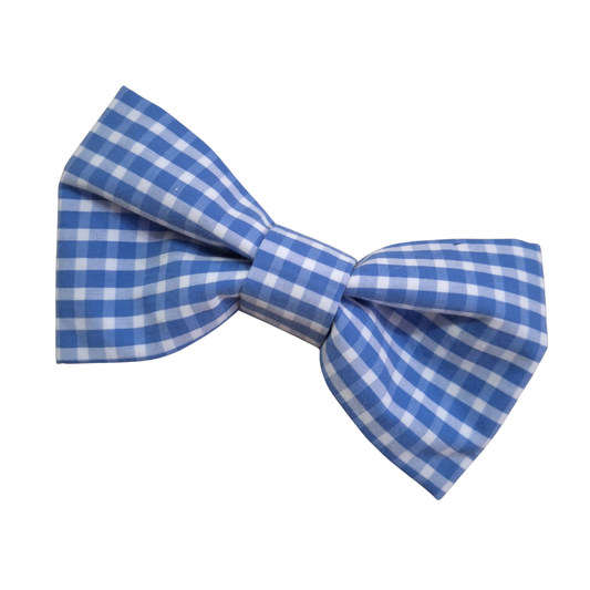 Classic blue bowtie