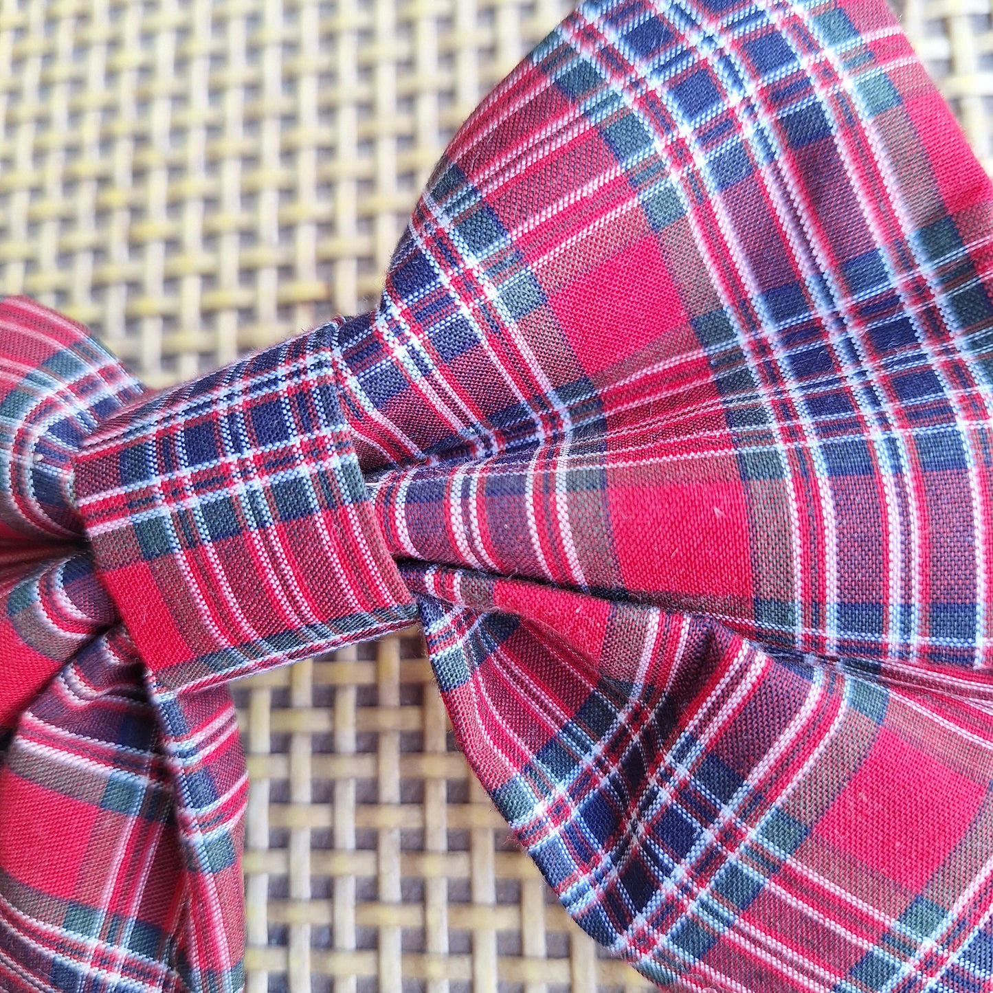Picnic Plaid Sailor Bow