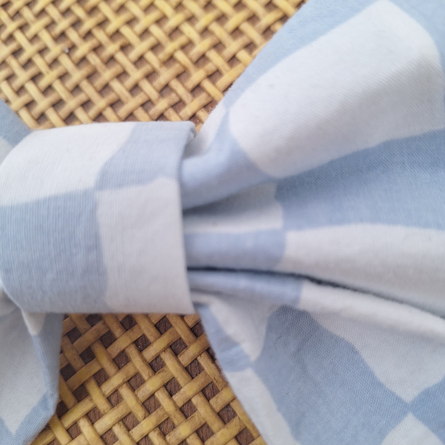 Cheeky Check Sailor Bow