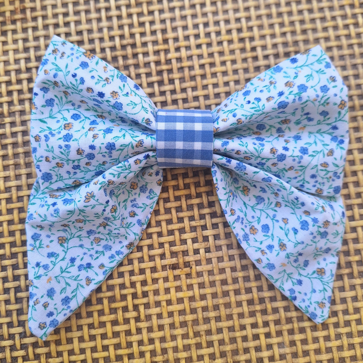 Rambling Blue Sailor Bow