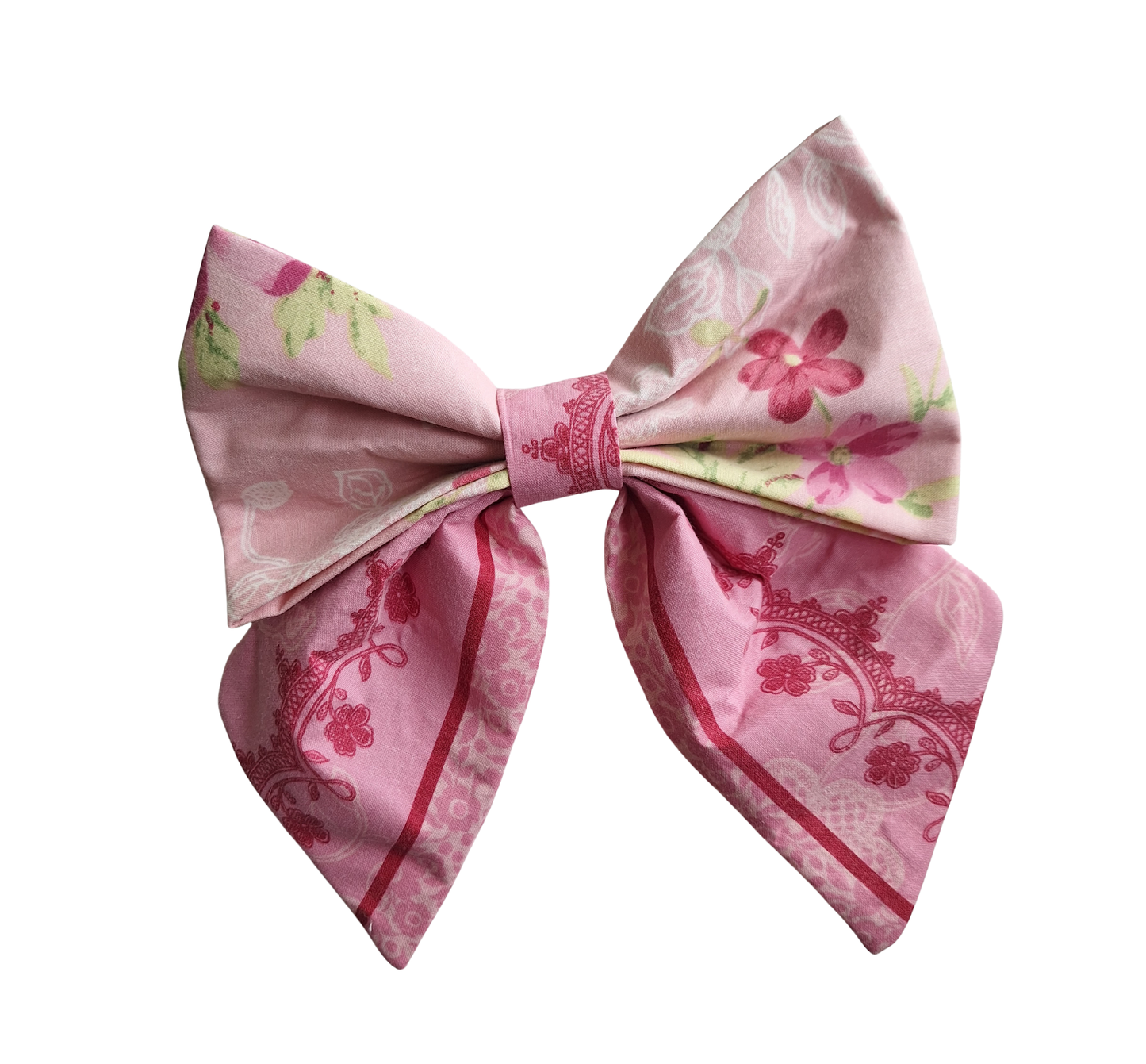 Tickled Pink Sailor Bow
