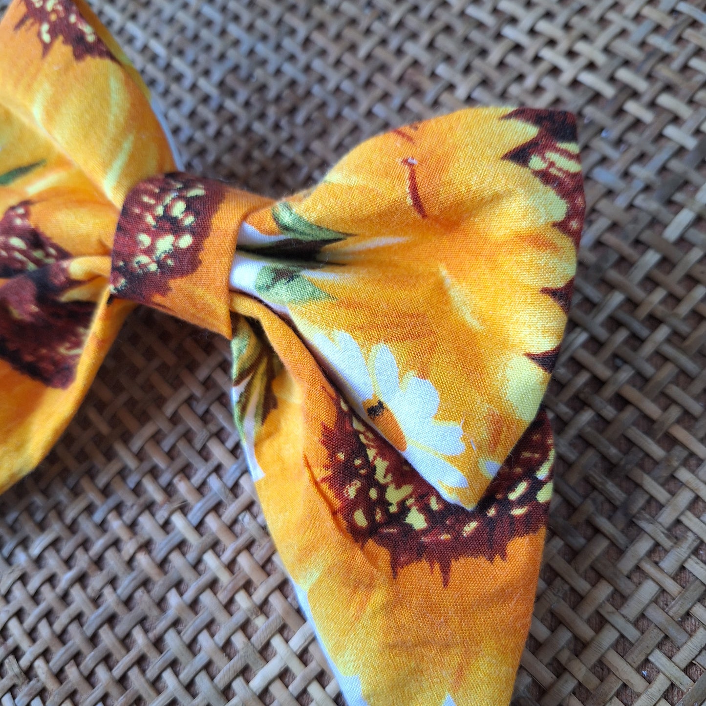 Sunflower Smiles Sailor Bow