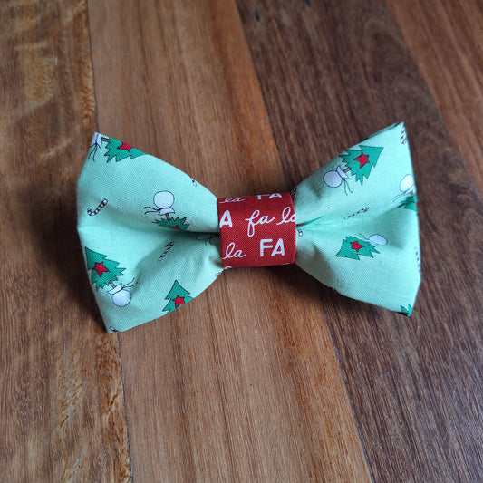The Bad Caroler Christmas Bowtie